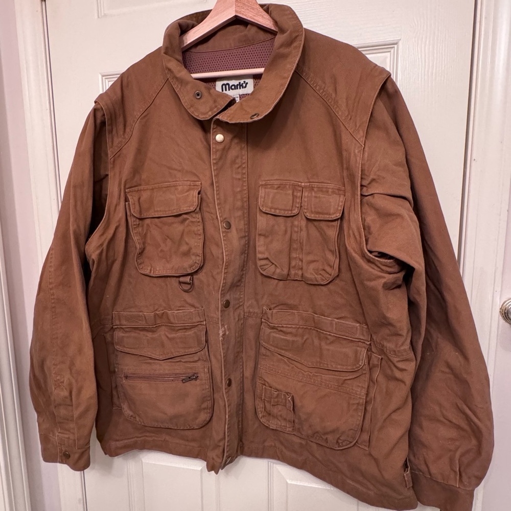 Mark’s Heavy Duty Men’s Utility Jacket Contractor Construction 2XL